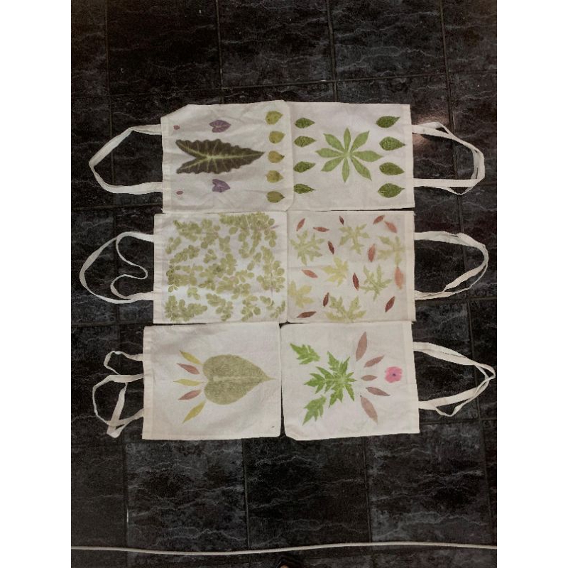 Tas Eco Print ukuran 25 x 35 cm