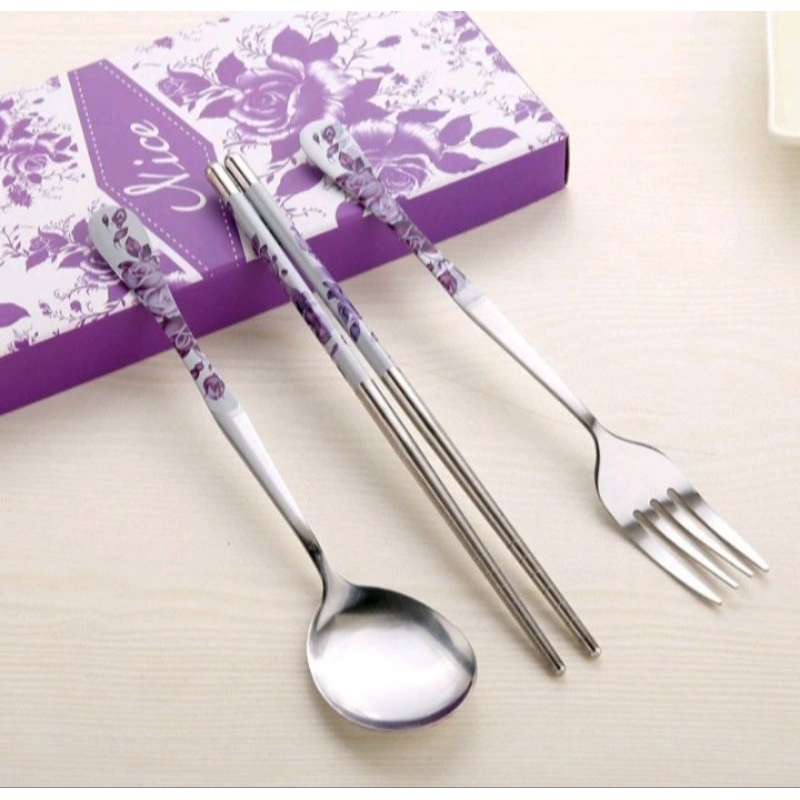

Sale Beli 1 dapat 3 set. sendok set khusus warna ungu ada 3 set