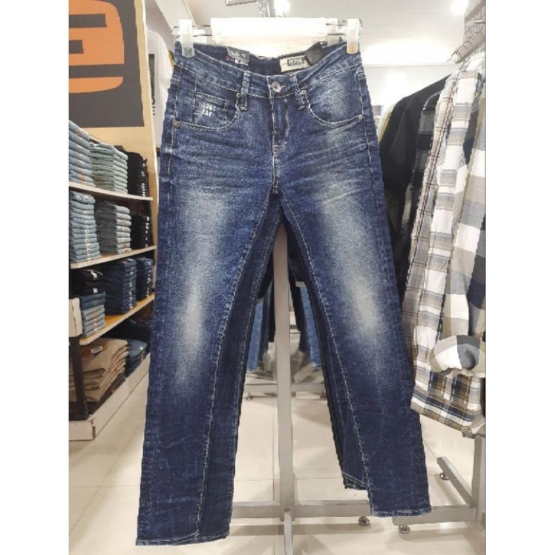 BOMBBOOGIE CELANA JEANS DENIM PRIA SKINNY ORI MATAHARI/43KE6B3ML