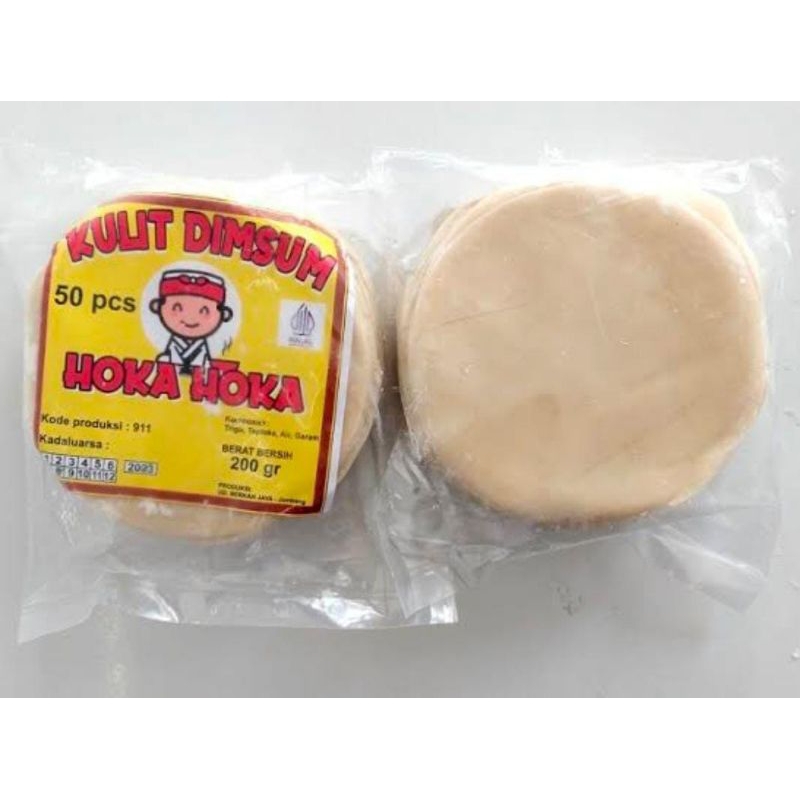 

dimsum Hoka putih 9cm isi 50