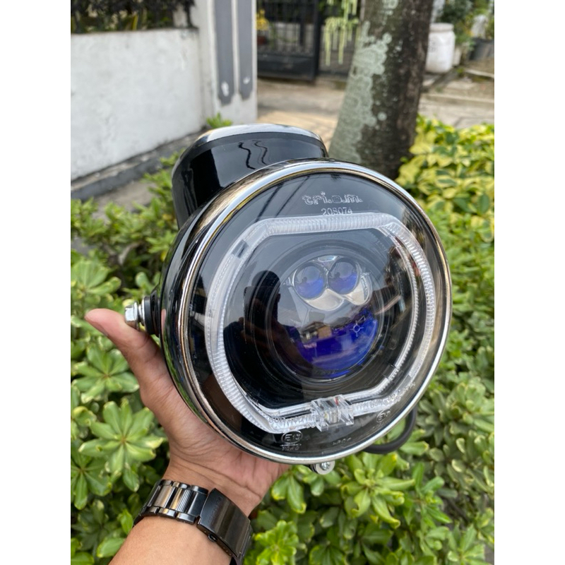 Batok CD DAY Set Spidometer Terbaru List Chrome Headlamp Honda CD 90 Import Model Lis Spido Chrome B