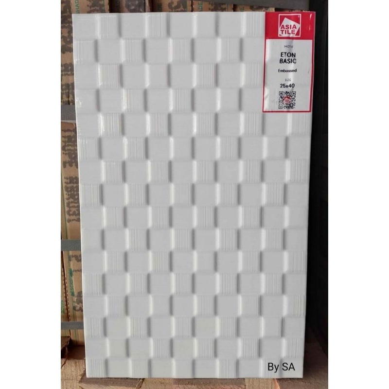 Keramik Dinding 25x40 Putih Mozaik