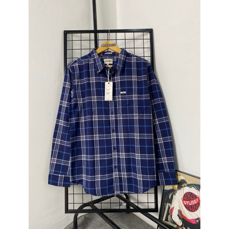 Wrangler kemeja flanel new original