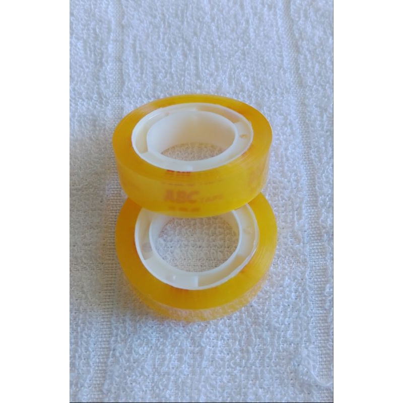 

Selotip bening / Isolasi bening kecil Hoki Tape 888 14 mm 20 yard