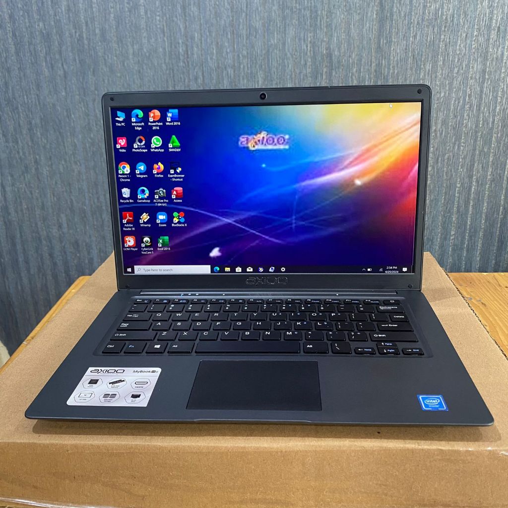 Seri Baru, Laptop Axioo Mybook 14H / 14G, Celeron-N4020, Ram 8/256Gb SSD, Grey