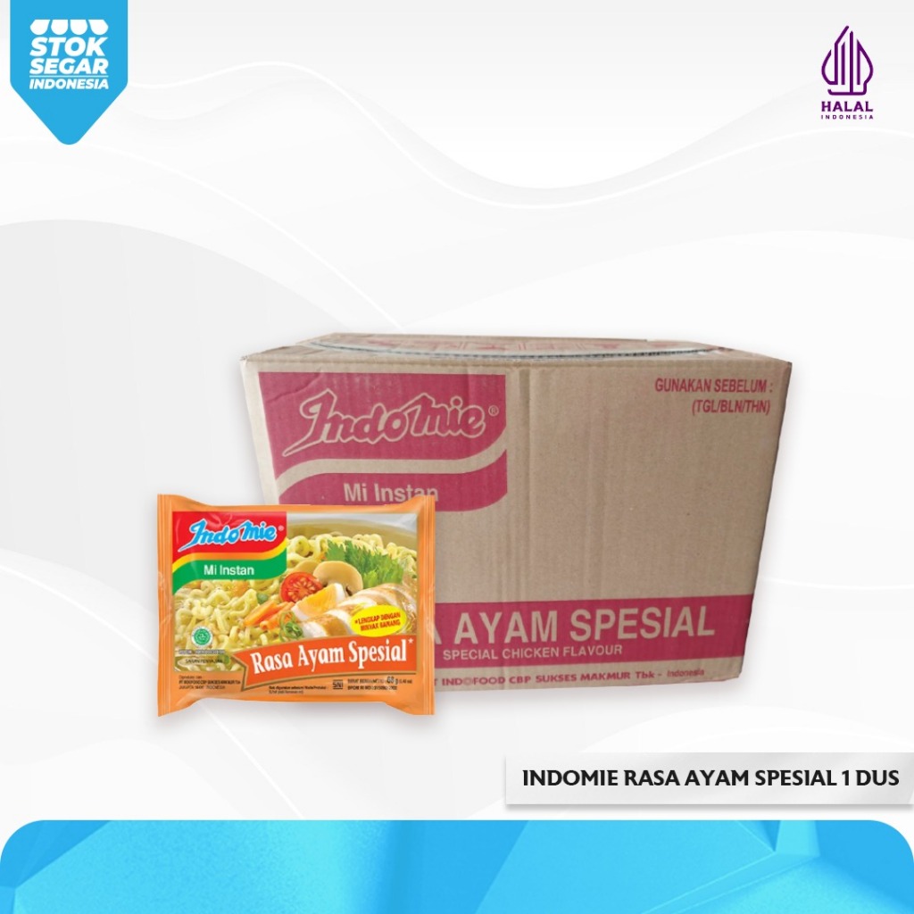 

Indomie Mie Instan Ayam Spesial Dus
