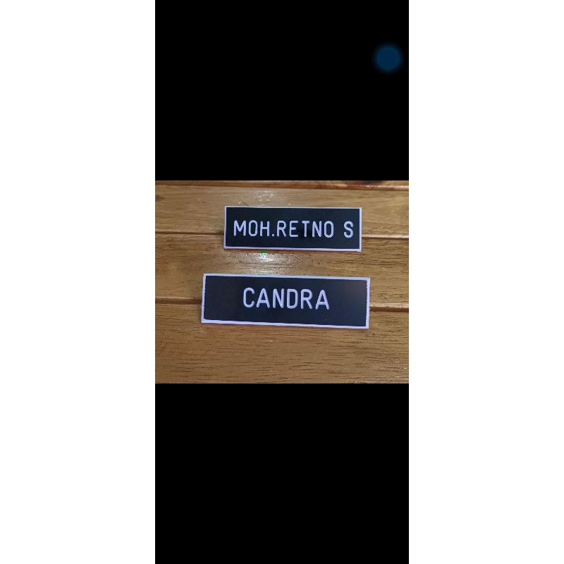 CUSTOM PAPAN NAMA PDH BEBAS REQUEST