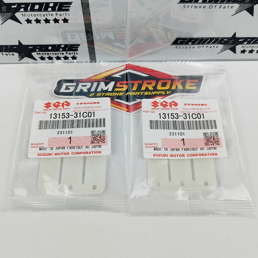 Lidah Membran Set 2 Lembar Suzuki Satria 2Tak Hiu Lumba Original SGP Asli
