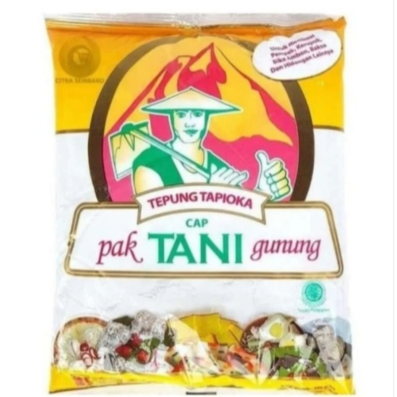 

Tepung Tapioka Cap Pak Tani 500 gram