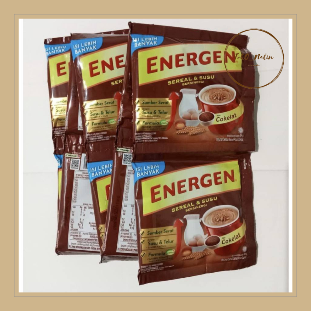 

ENERGEN Coklat Susu Sereal uk35gr