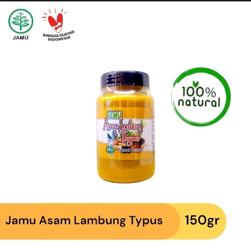 

Jamu Asam Lambung & Typus Original Isi 150gr Mengatasi Asam Lambung Maag Akut Gerd Kesehatan Lambung