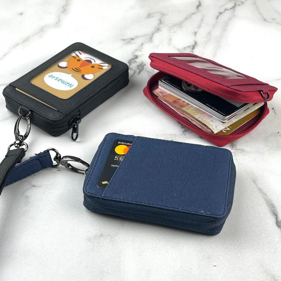 

KODE K2D4 Dompet kartu gantung kalung hanging wallet pria wanita ID card holder