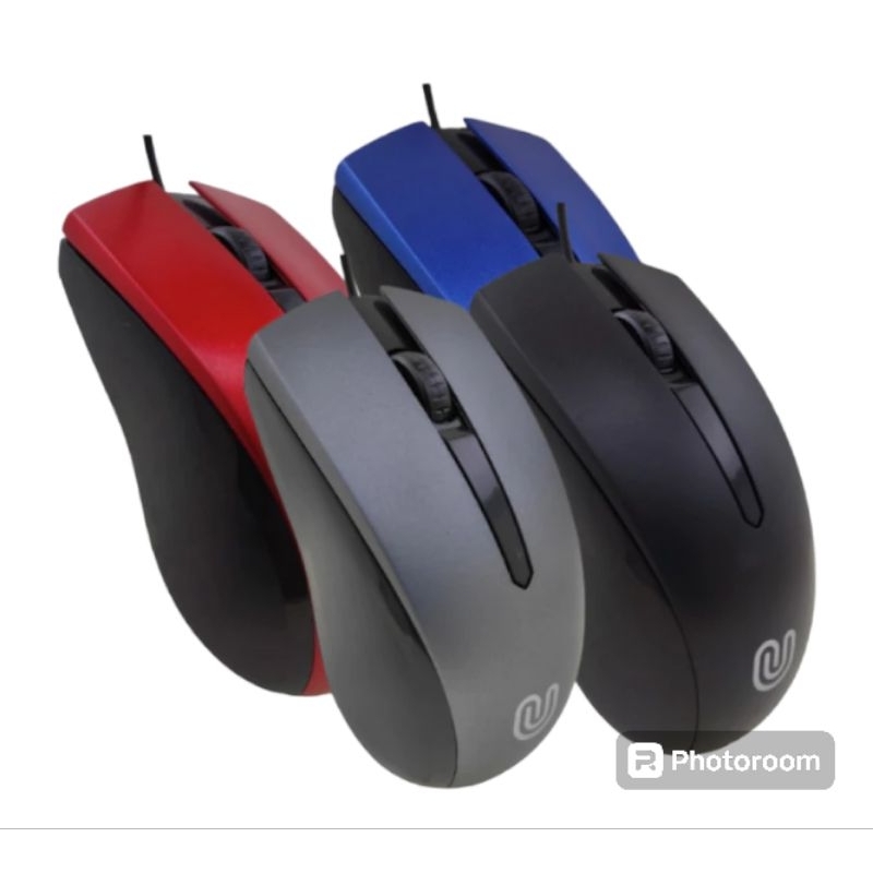 0Mouse Kabel Optikal G6 Unitech Wired Kabel USB 1000DPI For Laptop PC Gadget