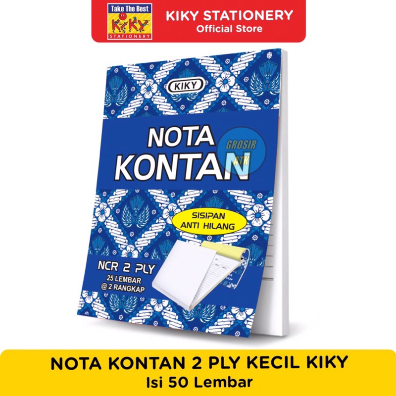 

1 Pack 10 Pcs!! NOTA KONTAN KIKY KECIL 2 Ply