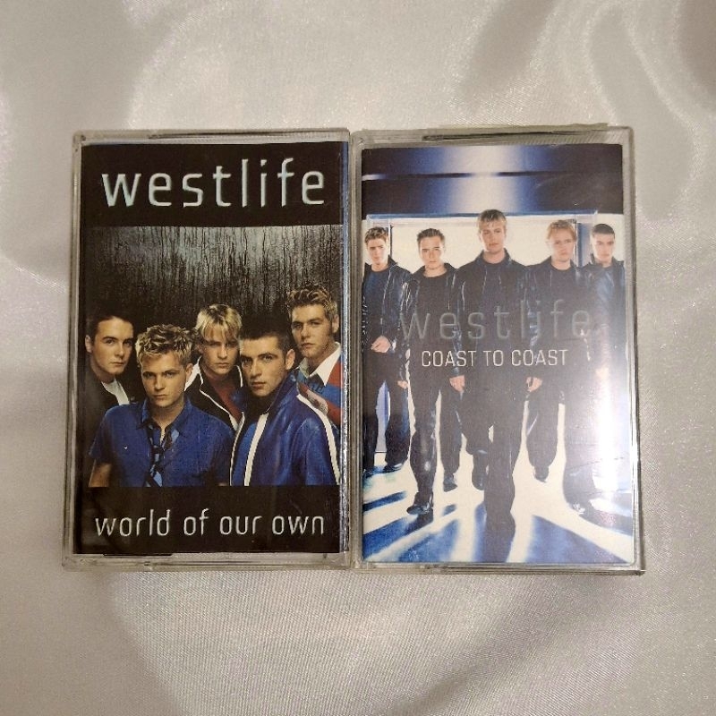 Kaset Pita Tape Westlife Coast To Coast dan World Of Our Own