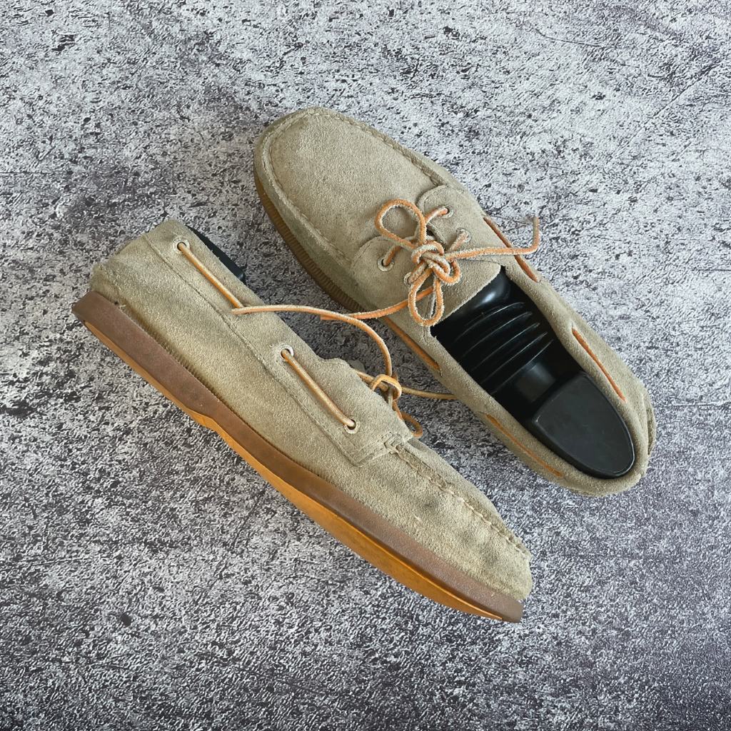 Sepatu Slip On Sperry Suede - Size 43 sd 44 - Original - Second - Preloved