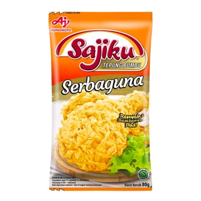 

Sajiku Serbaguna 75gr Tepung Bmbu