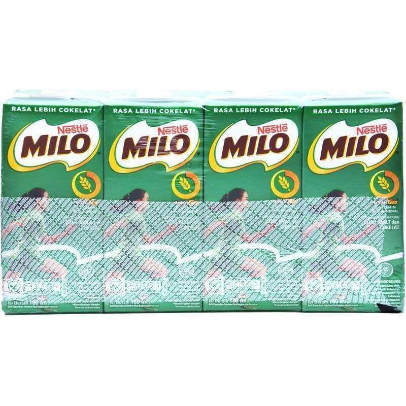 

Milo activ go susu UHT 4 x 180 ml