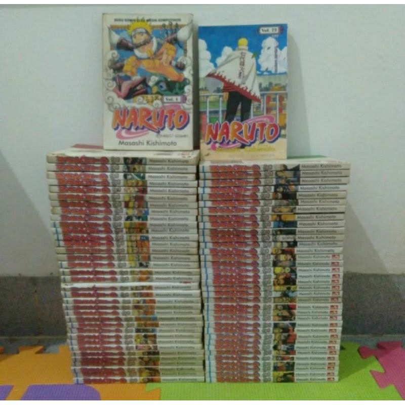 komik full set tamat Naruto