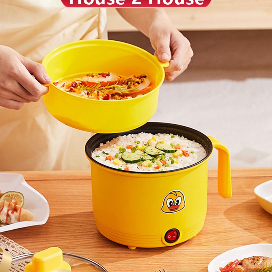 Terlaku Kompor listrik memasak kompor listrik satu pegangan kompor listrik anti lengket dengan steam