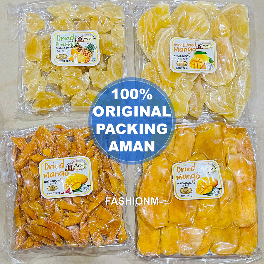

Madam AOI Dried Fruit Manisan Buah Khas Thailand