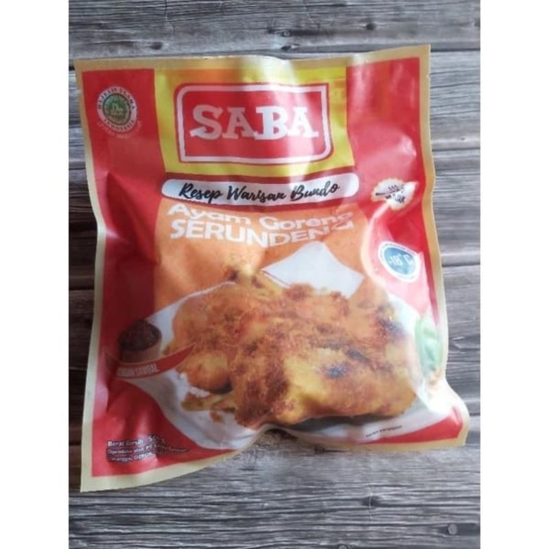 

SABA ayam goreng serundeng