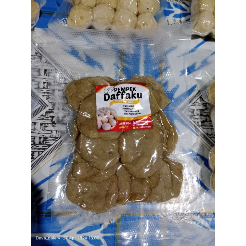 

Pempek kulit asli palembang || paket kulit 40pcs 60rb