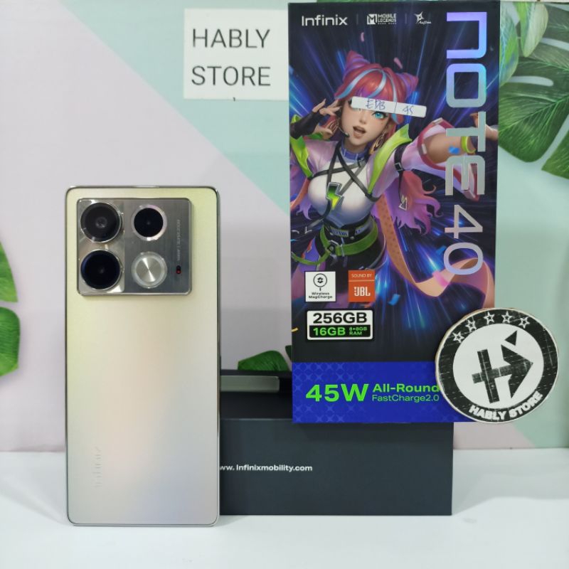 INFINIX NOTE 40 8/256 SECOND FULLSET