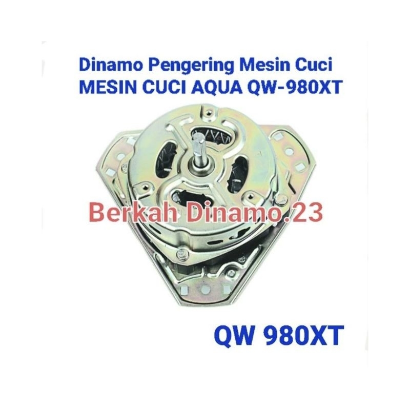 Dinamo Pengering Mesin Cuci AQUA QW-980XT / QW 980XT Spin Motor Dinamo Pengering 2 Tabung Aqua Qw980