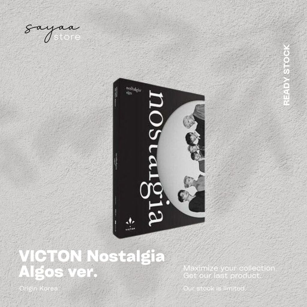 VICTON 5th mini album Nostalgia Sealed - Algos ver. (Clearance Sale)
