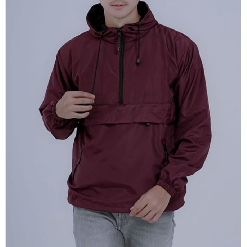 kagol jaket parasut jaket outdoor kantong doraemon