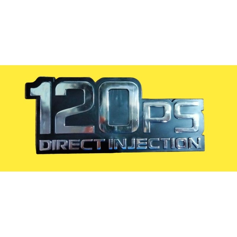 emblem 120ps,tulisan120ps, sticker 120ps