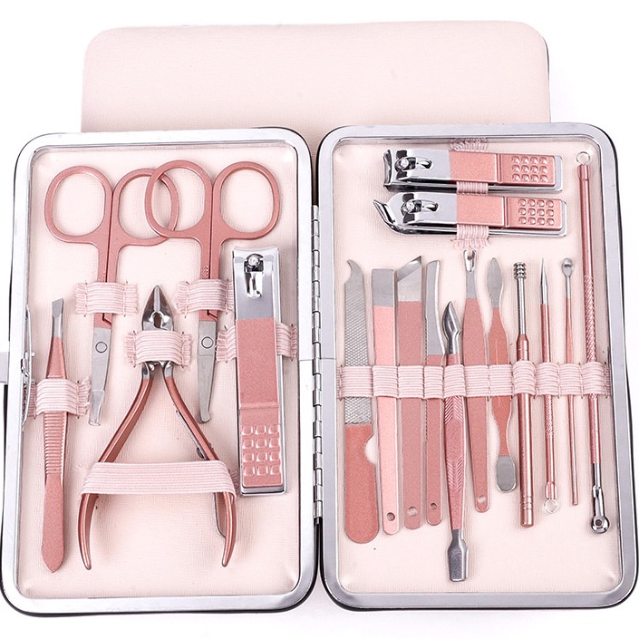 

Banyak Stock Gunting Kuku Kaki Kutikula Menicure Pedicure Anti Splash Nail Clipper Set
