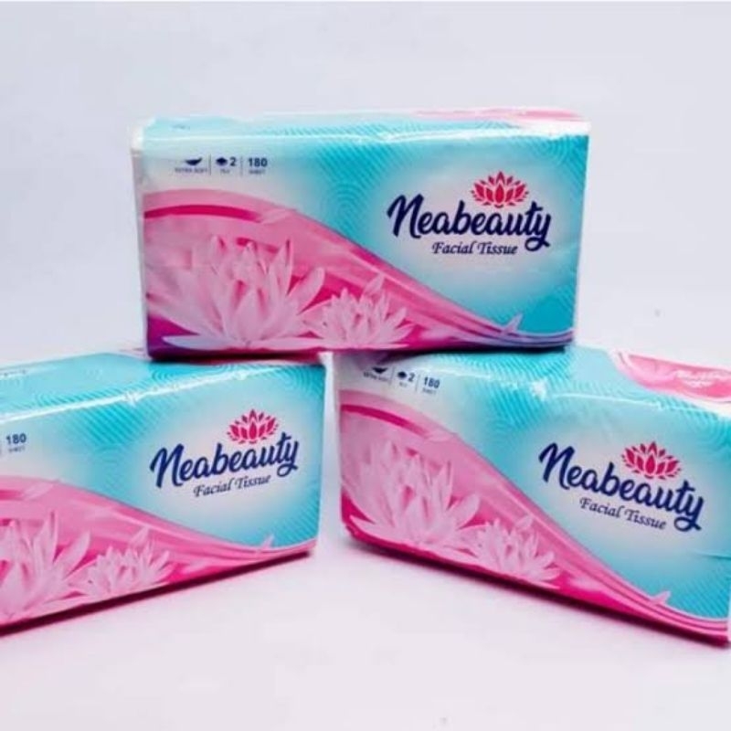 Tissue Facial Neabeauty 180s 2ply - Tisu Wajah Nea Beauty 2 Ply