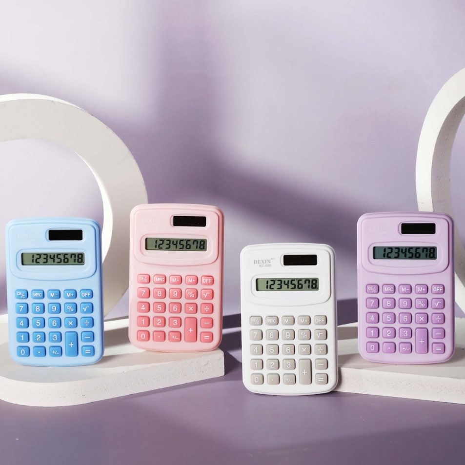 

Borong Diskon TOPER Calculator Mini Pocket 8 Digits Kalkulator Kecil Saku Warna Macaroon Soft Pastel Lucu Estetik Aesthetic