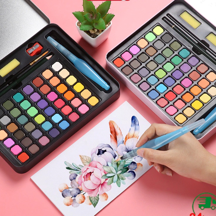 

Serbu Baru Cat Air Watercolor Set 3648 Warna Water Color Alat Cat Air Lukis Set Termasuk Kuas Dan Kertas Gambar Spidol Warna Cat Warna Cat Poster Melukis Anak Set Cat Akrilik Cat Air