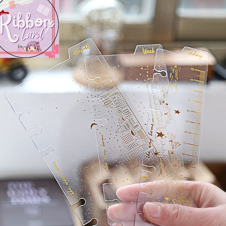 

Spesial Murah Penggaris Pembatas Binder A6 Today Week Month 3pcs