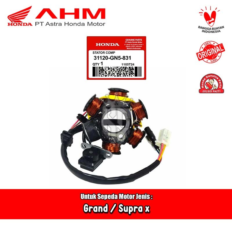 Spul Magnet Stator Comp Honda Astrea Grand Impersa Original AHM 31120-GN5-831