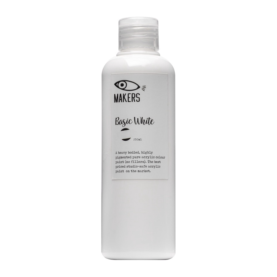 

Kejar Promo Basic White Acrylic Paint 25ml by MAKERS