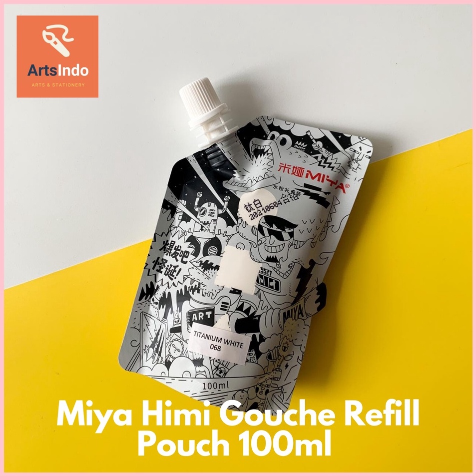 

Pasti Update Miya Himi Gouache Paint CC Refill 1ML Bag