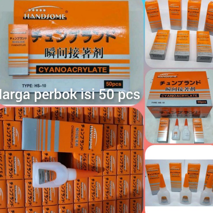 

Produk Trending lem korea hansome per box isi 5 pcs