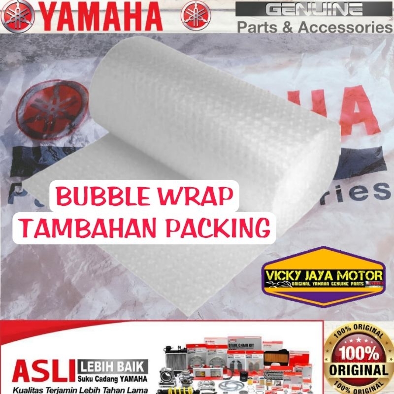 

BUBBLE WRAP TAMBAHAN PACKING BIYAR AMAN