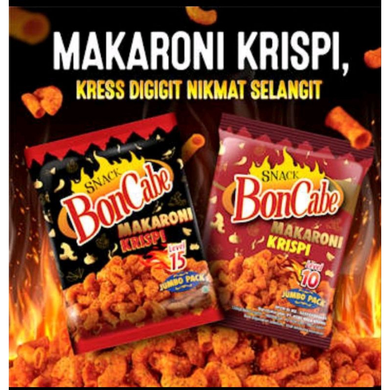 

BonCabe Snack Macaroni Per Pcs (27gr)