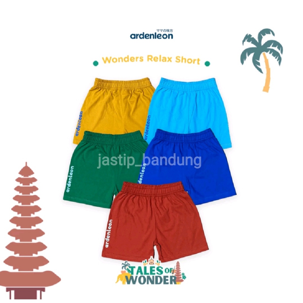 Ardenleon Wonders Relax Short / Ardenleon Celana Anak Wonders Relax Short / Ardenleon Basic Relax Pa