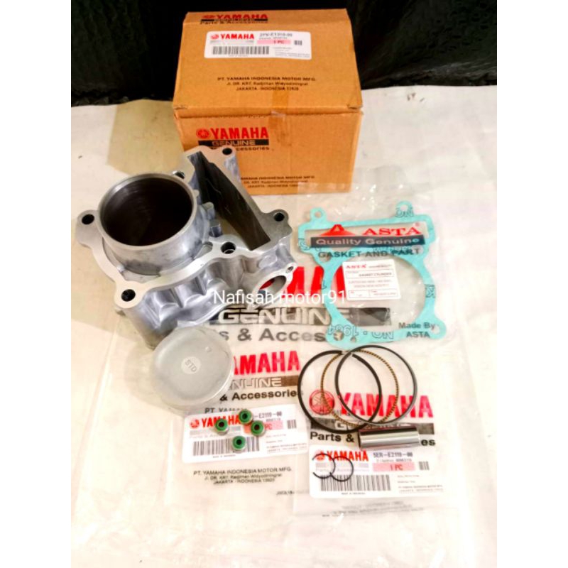 blok seher cylinder komplit 2PV MX king 150,MX new 150,Vixion advance,NVA  R15VA-ori