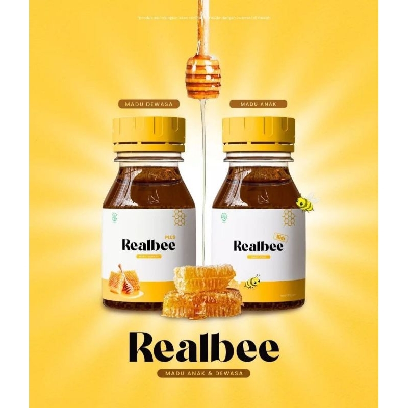 

Realbee Plus Dan Realbee Kids Madu Untuk Dewasa & Anak Menjaga Daya Tahan Tubuh