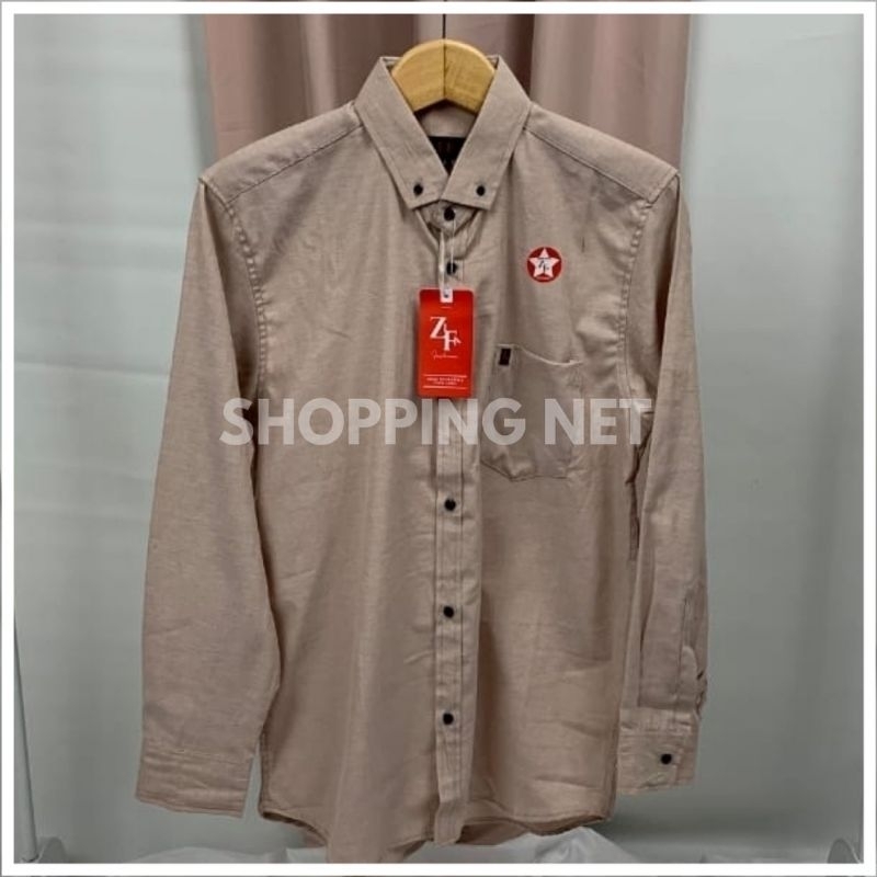 Kemeja panjang krem Ciga01