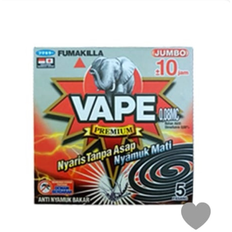 Vape obat nyamuk bakar Low Smoke sedikit asap