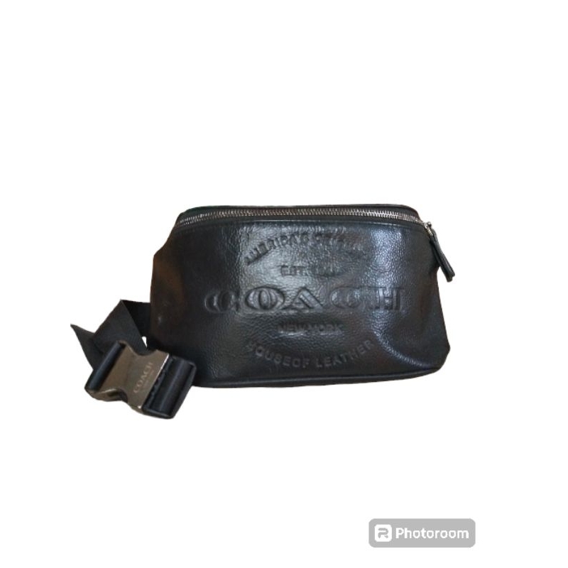 preloved coach waist bag