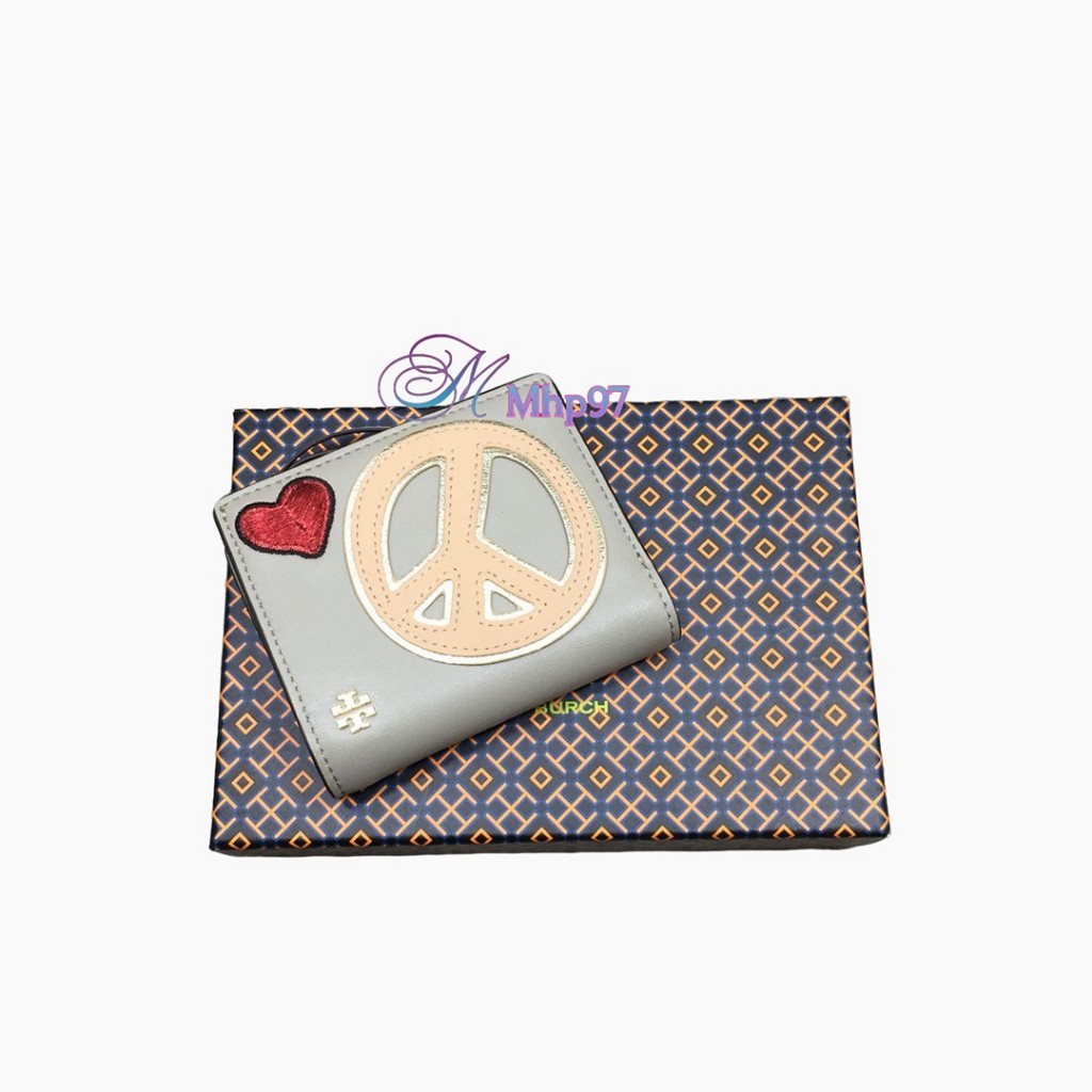 Tory Burch Peace & Love Mini Wallet